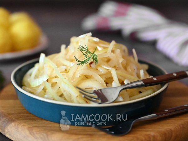 Маринованный лук с лимонной кислотой, рецепт с фото