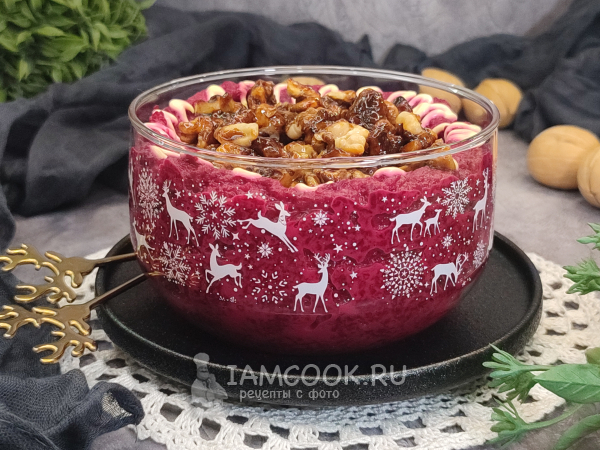 Салат из свеклы с хреном, рецепт с фото