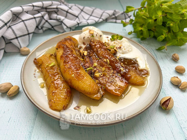 Банановый Фостер, рецепт с фото