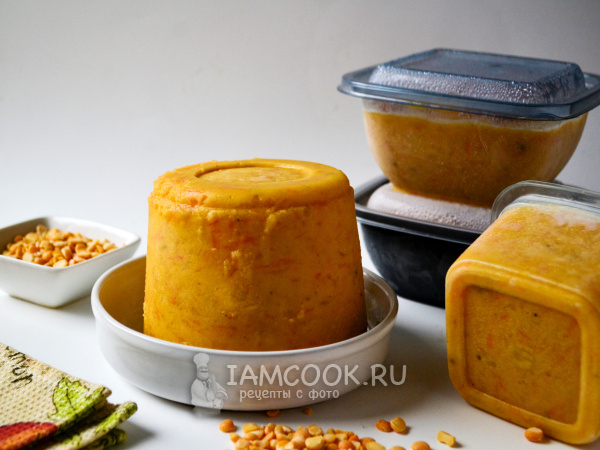 Домашний концентрат горохового супа, рецепт с фото