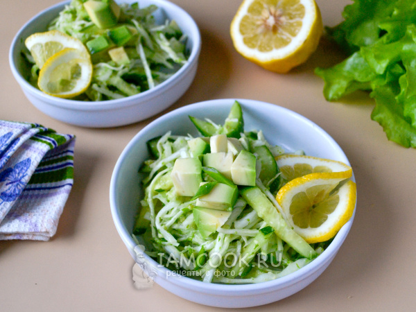 Салат «Зеленая богиня», рецепт с фото