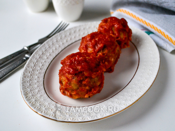 Постные тефтели из гречки, рецепт с фото