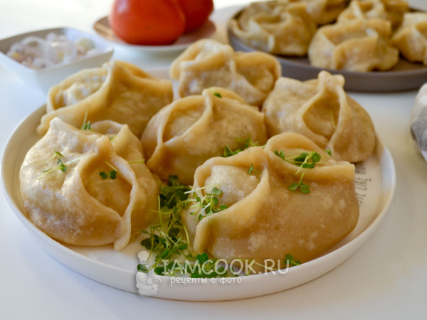 Манты из щуки, рецепт с фото