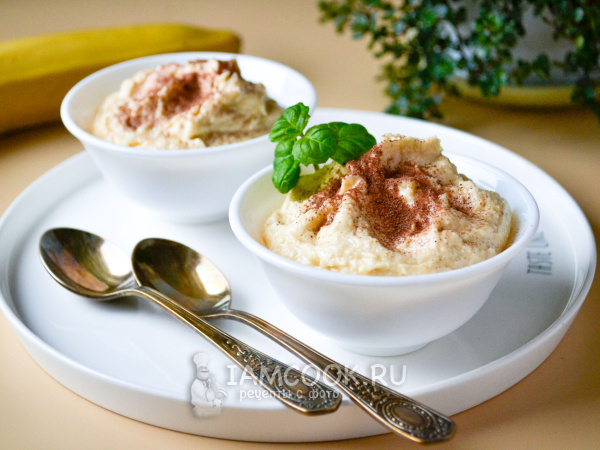 Творожно-тыквенный десерт, рецепт с фото