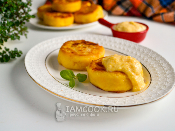 Сырники с тыквой и рисовой мукой, рецепт с фото