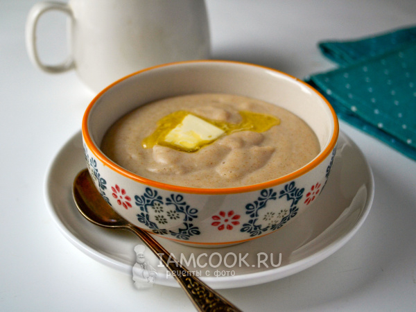 Каша из овсяного толокна, рецепт с фото