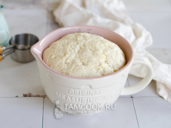 Дрожжевое тесто на пахте, рецепт с фото