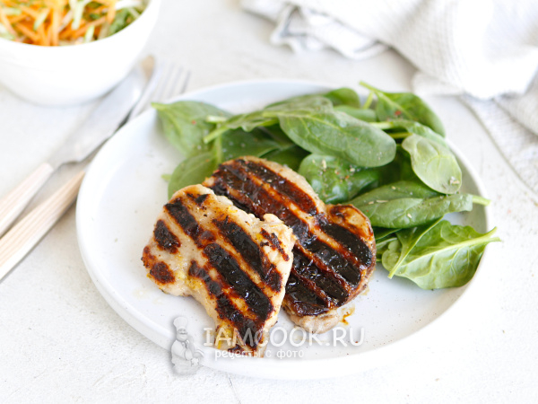 Лимонная курица на гриле, рецепт с фото