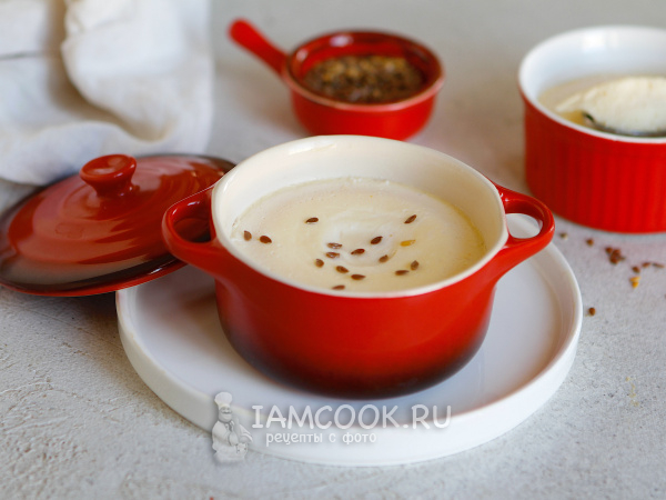 Омлет с творогом на водяной бане, рецепт с фото