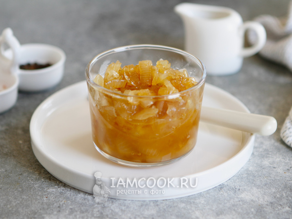 Луковый конфитюр с медом, рецепт с фото