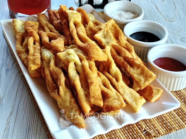 Картофельный хворост, рецепт с фото