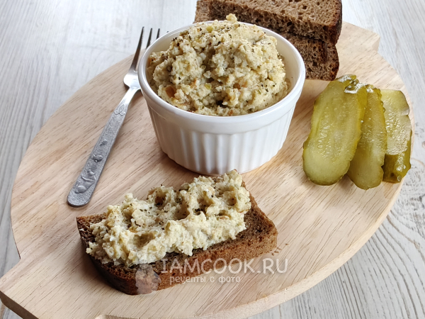 Паштет из шкварок, рецепт с фото