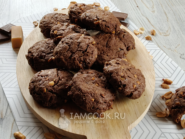 Печенье «Сникерс», рецепт с фото