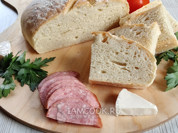 Хлеб на майонезе, рецепт с фото