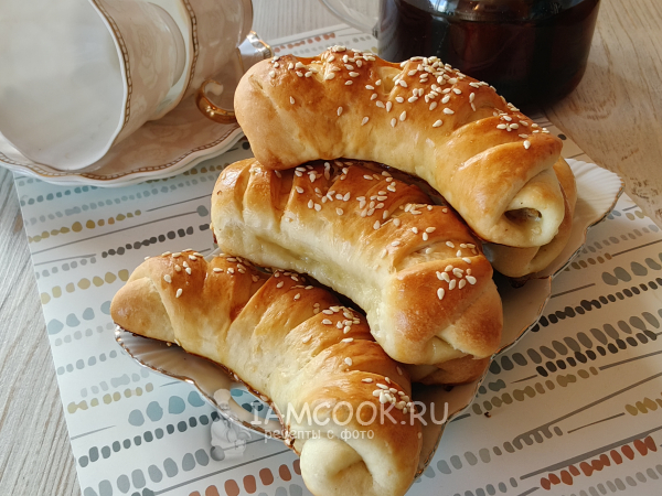 Рогалики с мясом, рецепт с фото