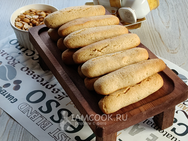 Печенье «Арахисовые палочки», рецепт с фото