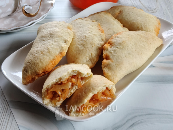 Сочни с капустой, рецепт с фото