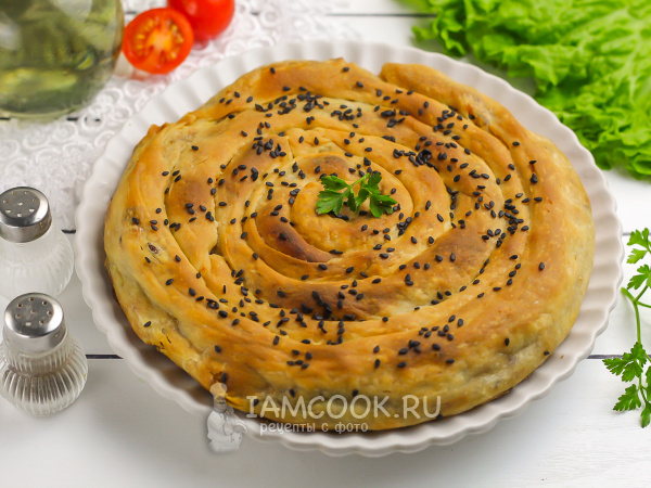 Бурек с картофелем, рецепт с фото