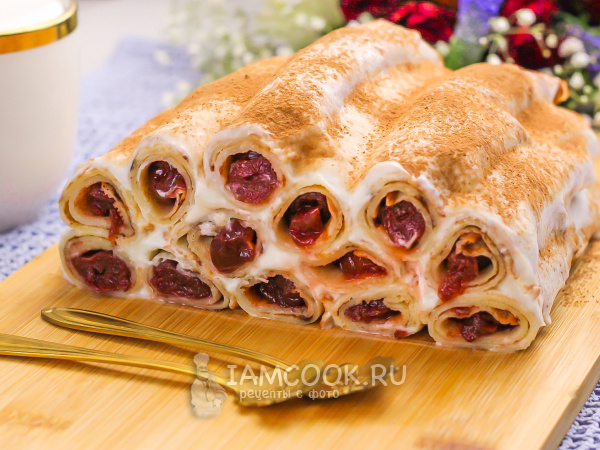 Молдавский торт «Шапка Гугуцэ» с вишней, рецепт с фото