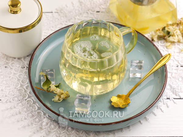 Холодный жасминовый чай, рецепт с фото