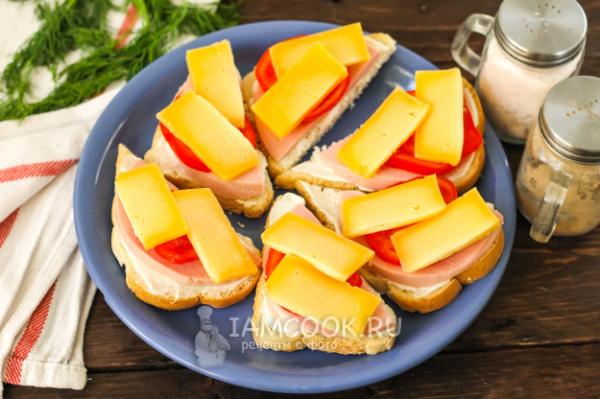 Калорийность бутербродов с маслом (всех видов):