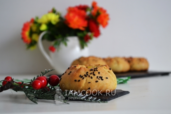 Рецепт татарских мини-пирогов Вак балиш