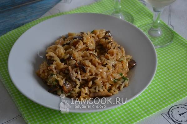 Ризотто с белыми грибами (Risotto)