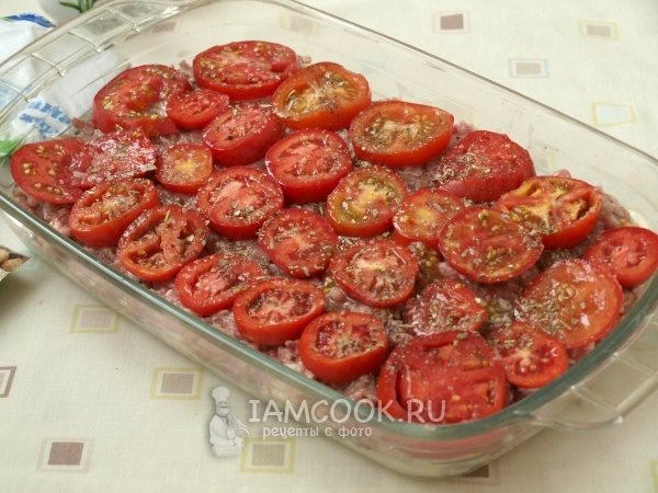 Вариант 1. Фаршированные помидоры с мясом в духовке - классический рецепт