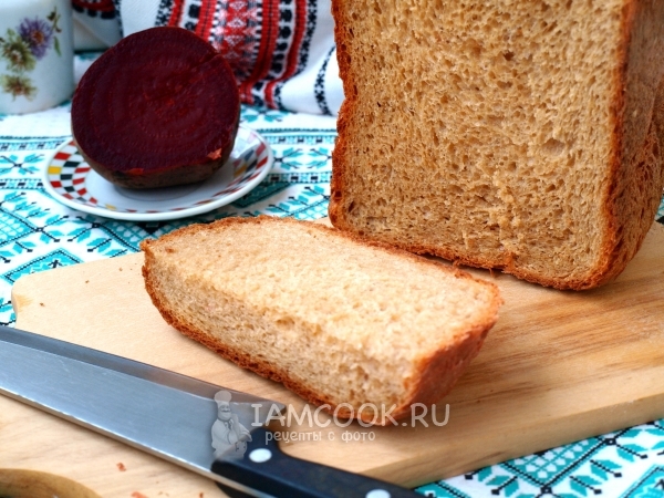 Рецепт свекольного хлеба в хлебопечке