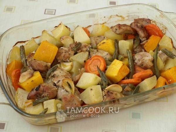 Кускус с овощами и индейкой пошаговый рецепт с фото