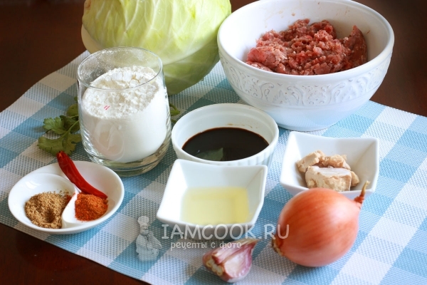 Ингредиенты для пигоди по-корейски