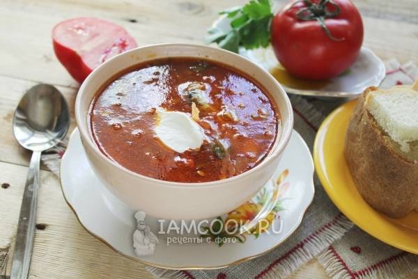 Суп из кильки в томате с пшеном
