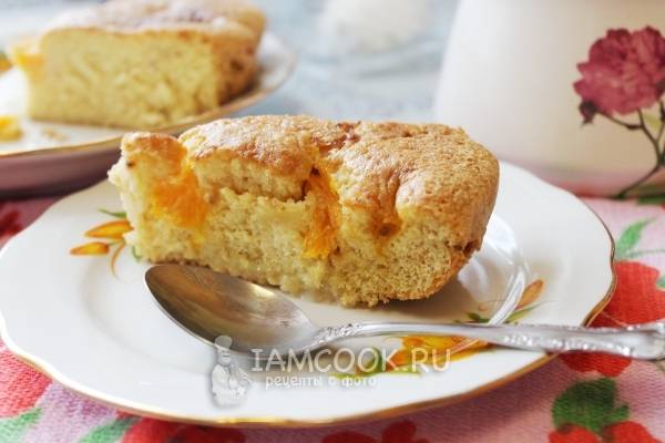 Фото мандариновой шарлотки