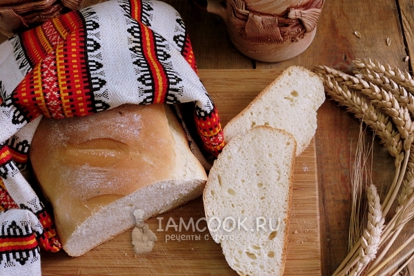 Фото простого домашнего хлеба