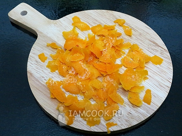 Порезать цедру апельсина