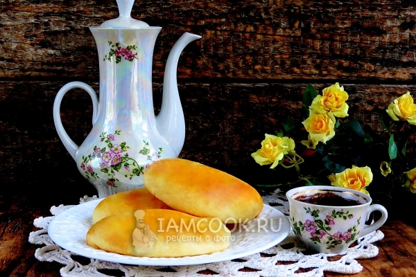 Фото пирожков с начинкой из картошки и грибов в духовке