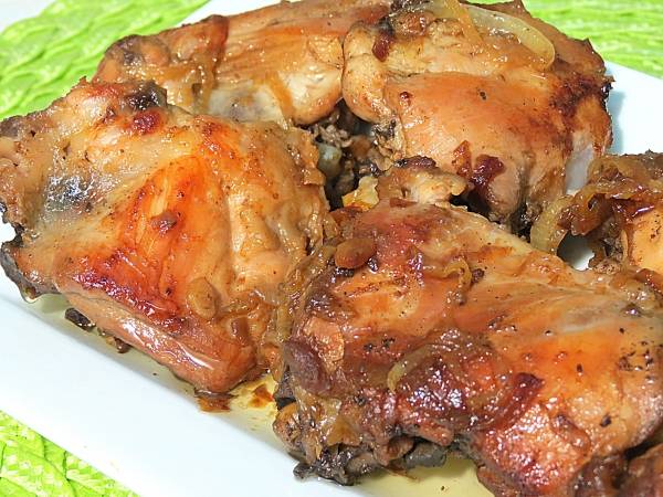 Куриные бедра в сливках на сковороде — рецепт с фото пошагово