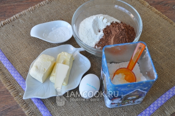 Ингредиенты для печенья ОРЕО в домашних условиях