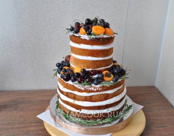 Новый классический свадебный торт + как сделать
