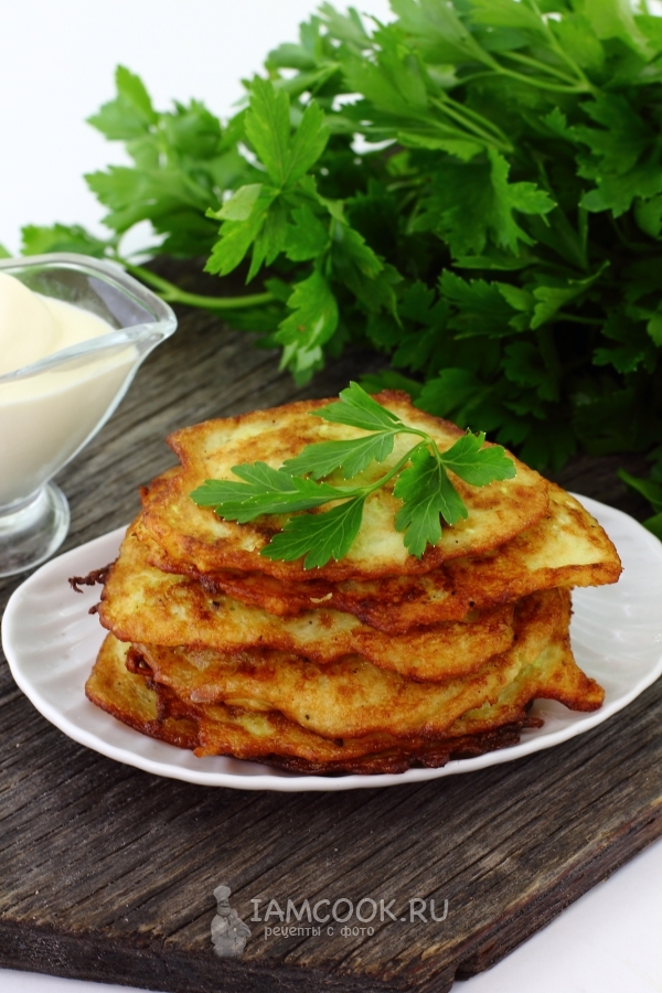 Рецепт драников из кабачков и картофеля