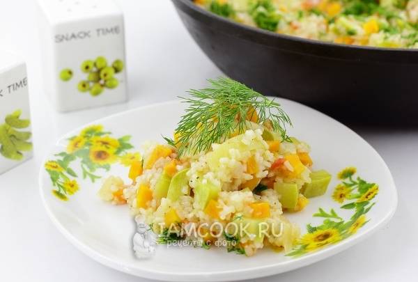 Рагу овощное с рисом – пошаговый рецепт приготовления с фото