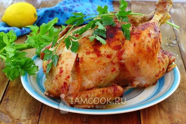 Курица в духовке целиком с хрустящей корочкой: лучший рецепт и секреты готовки