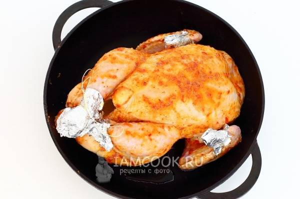 Курица в духовке с хрустящей корочкой