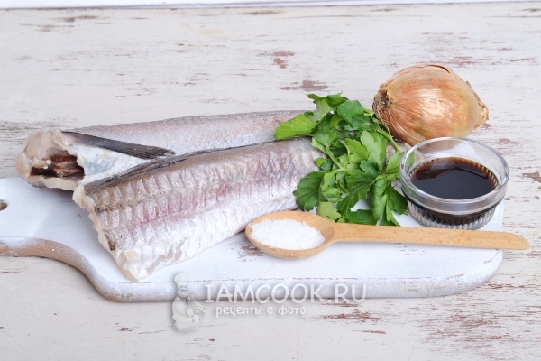 Ингредиенты для диетических рыбных котлет