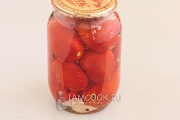 Рецепт маринованных сладких помидоров на зиму