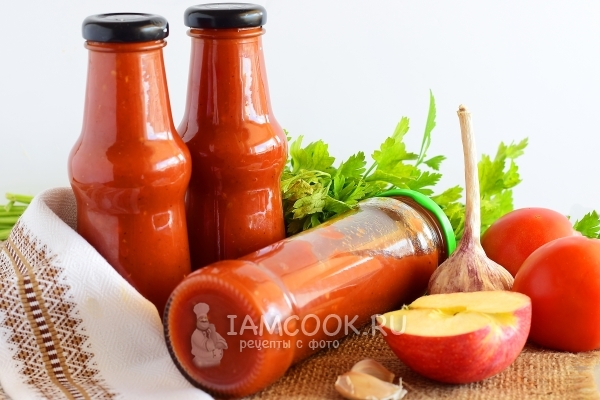 Рецепт домашнего кетчупа «Пальчики оближешь» из помидоров на зиму