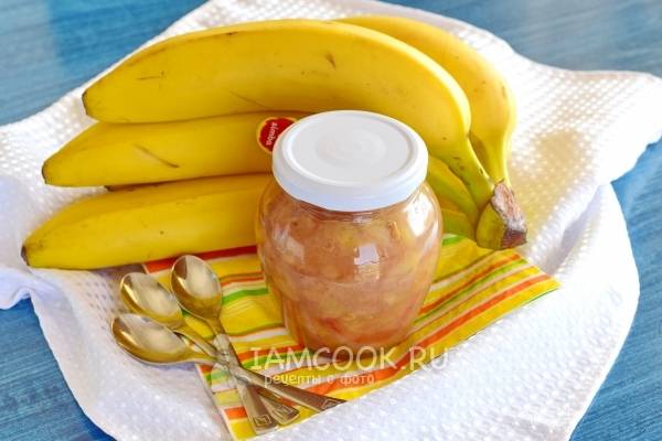 Варенье из клубники с бананом