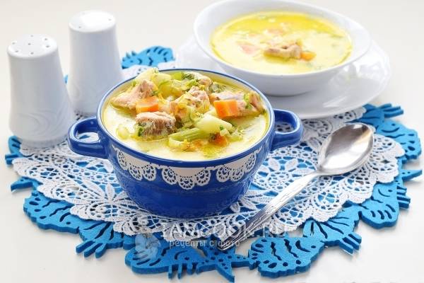 Сливочный суп с семгой рецепт – Норвежская кухня: Супы. «Еда»