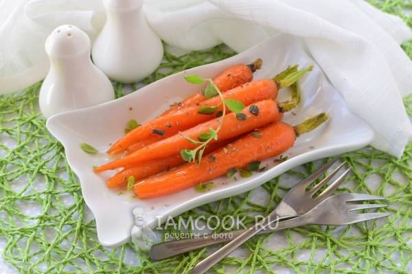 Приготовление вкусного гарнира из моркови с тимьяном: рецепт и полезные свойства