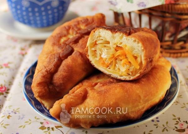 Пирожки с квашеной капустой в духовке | Как приготовить на taimyr-expo.ru